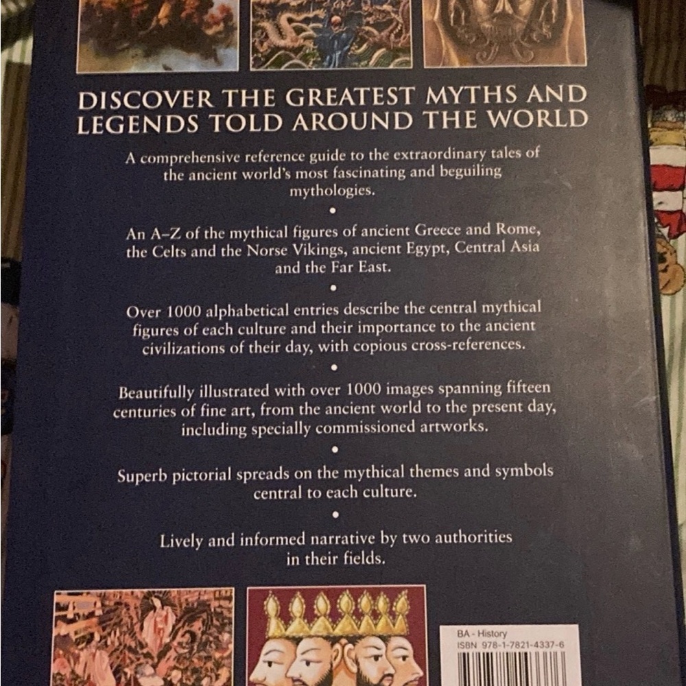 The Illustrated Encyclopedia of World Mythology Book (Hardcover Edition) - Picture 2 of 11
